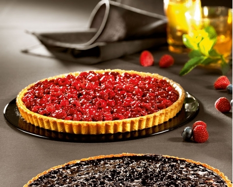 Tarte aux framboises