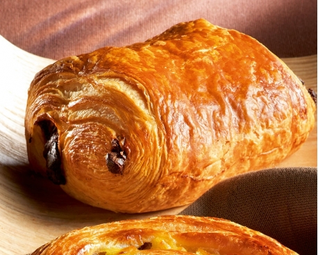 Pain au chocolat prépoussé