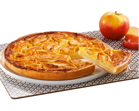 Tarte normande aux pommes "pur beurre"