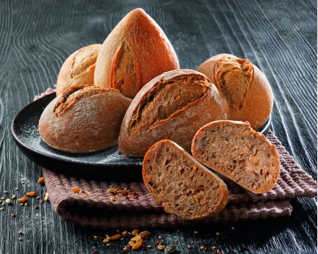 Petits pains gourmands nature au blé