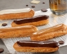 Eclair pâtissier fondant au café