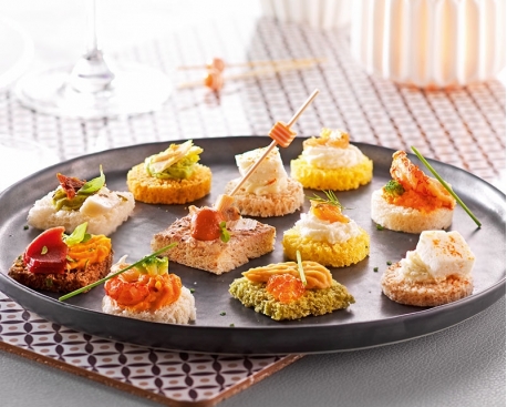 Plateau de 48 toasts "Prestige Gourmand"