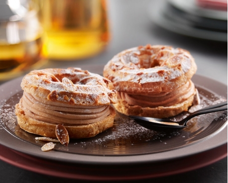 Paris-Brest / décor amandes effilées