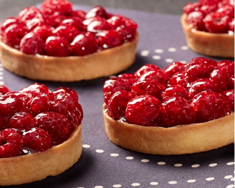 Tartelette framboise