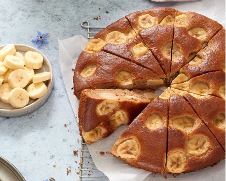 Le Banana bread Végan prédécoupé 10 parts