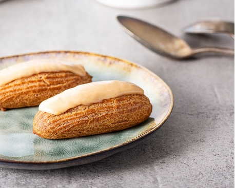 Mini éclair caramel