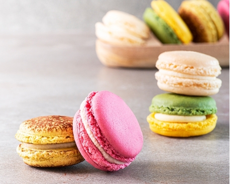 Macarons fruités