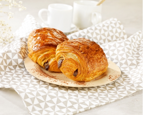 Pain au chocolat 80g beurre fin "Éclat du terroir"