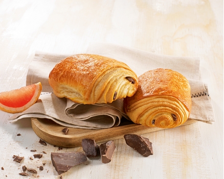 Pain au chocolat 80g beurre fin "Les inspirés" Pain au chocolat 80g beurre fin "Les inspirés"