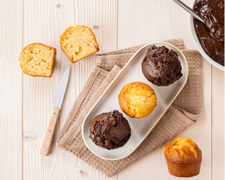 Snoop & Bake muffin double chocolat