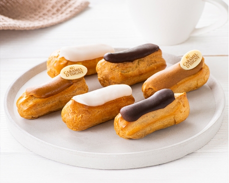 Mini éclairs lunch