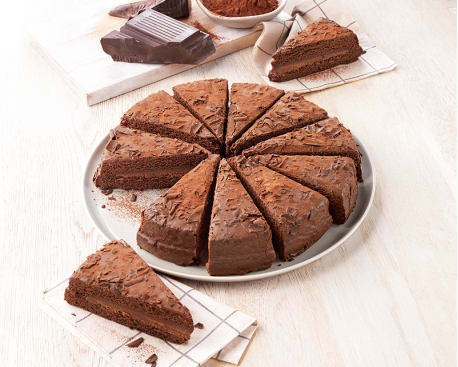 Triple chocolat cake