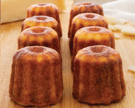 Canelés salés parmesan AOP